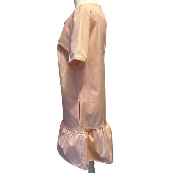 NASTY GAL• Poplin ruffled dress - Picture 4 of 7